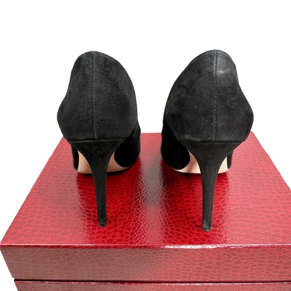Tamara Mellon Star Cutout Suede Heel Pumps - Picture 5 of 9
